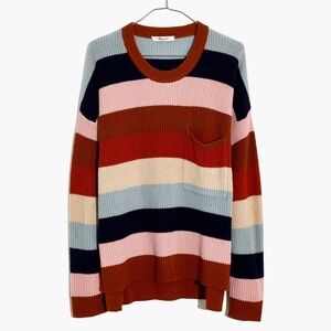 Madewell Thompson Pocket Pullover Sweater XS